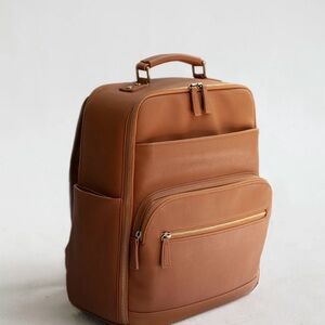 Premium Tan Camera Backpack